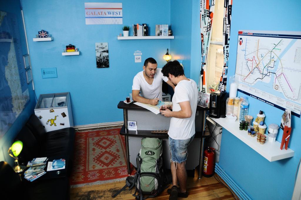 Galata West Hostel Stambuł Zewnętrze zdjęcie